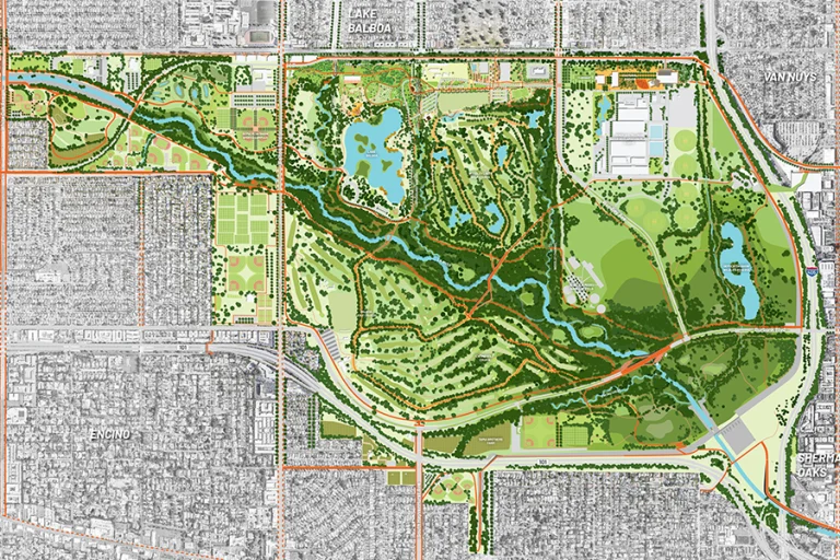 © Sepulveda Basin Vision Plan, City of LA Bureau of Engineering, Geosyntec, Agency Artifact, OLIN
