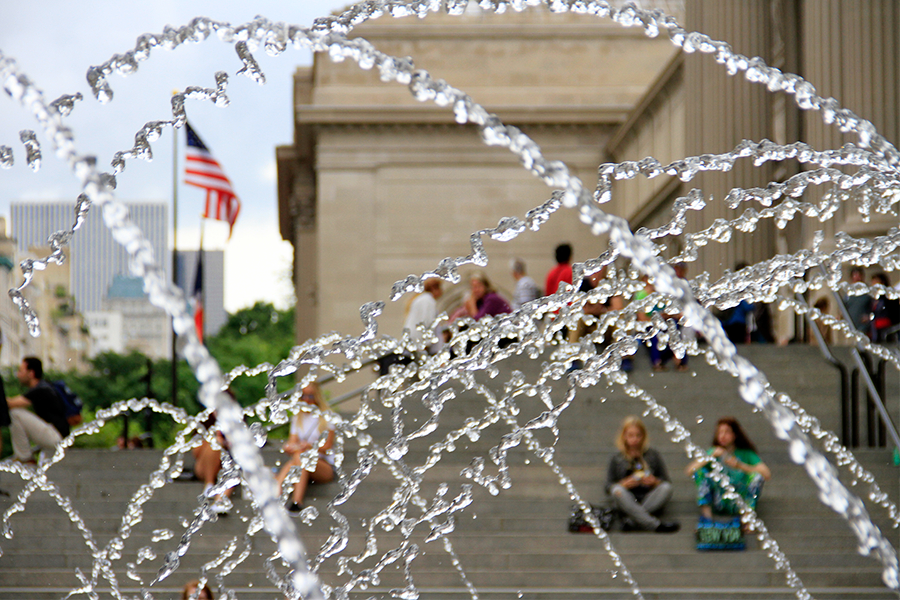 David H. Koch Plaza at the Metropolitan Museum of Art
